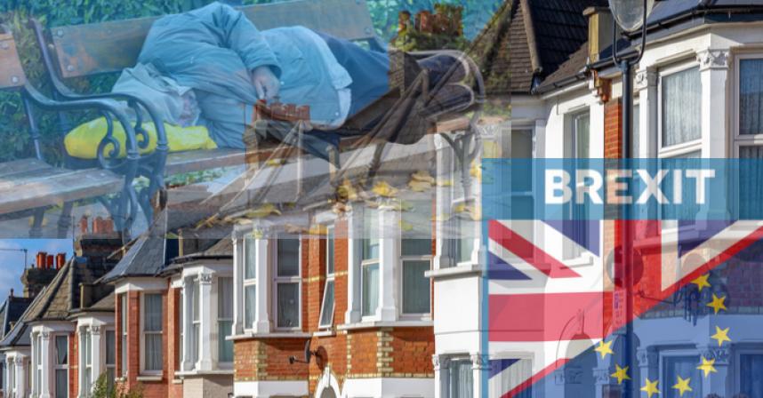 homless in uk -brexit